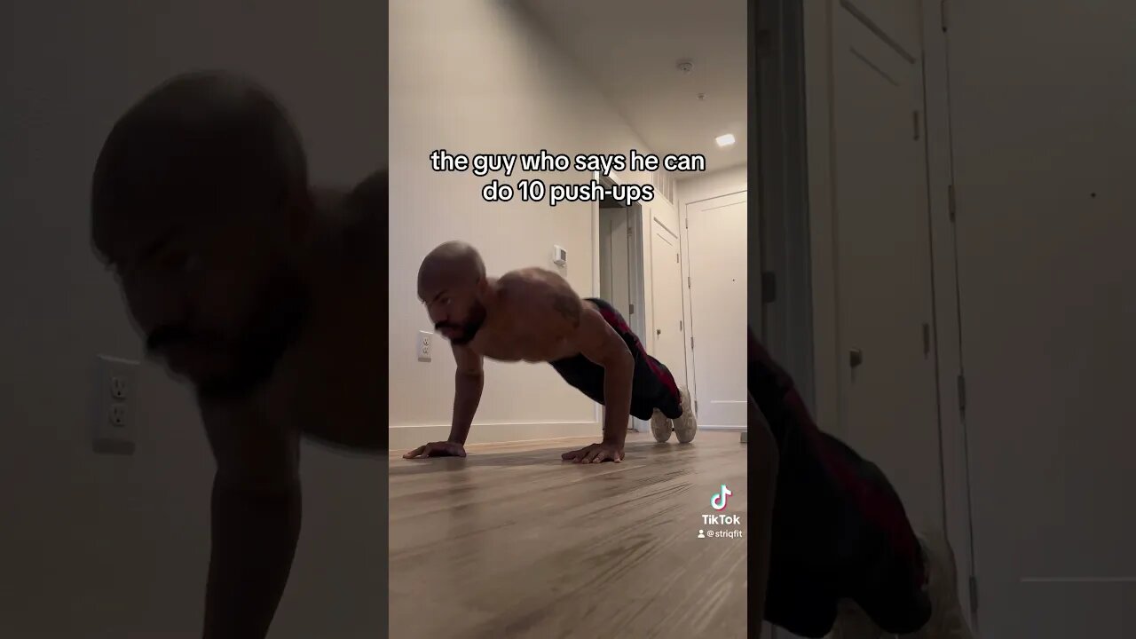 the guy who says he can do 100 push-ups #shorts