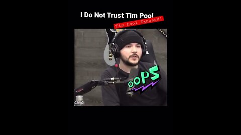 I Do Not Trust Tim Pool (Tim Pool Exposed)