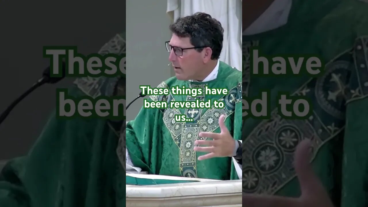 Revalations #shorts #catholic #homily #shortsvideo #god #frmikeoconnor #frmikeschmidt #dailyhomily