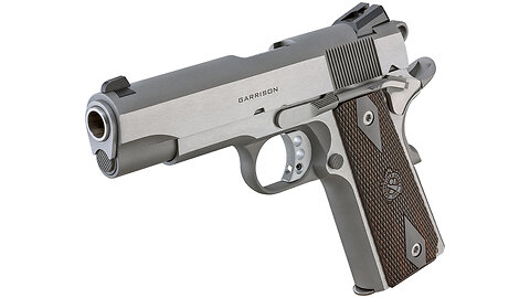 First Range Time with the New Springfield Armory Garrison 4.25" 1911 #1522