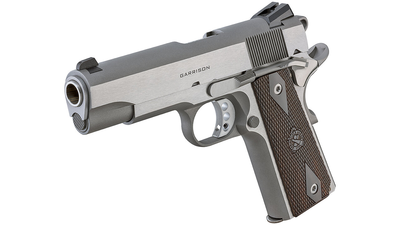 First Range Time with the New Springfield Armory Garrison 4.25" 1911 #1522