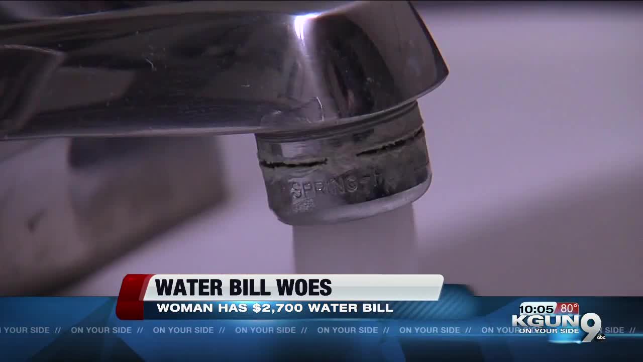 $2,700 water bill strains Tucson family's finances