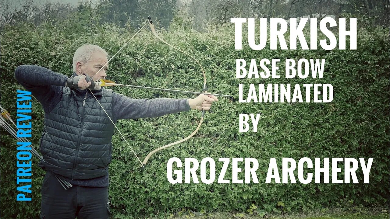 Turkish base laminated Bow by Grozer Archery - Patreon Review