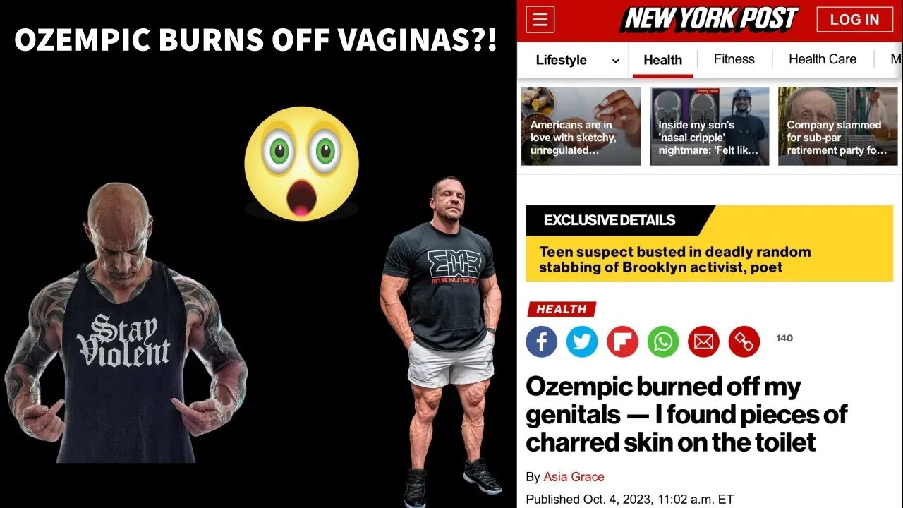 Ozempic Burns Off Woman's Vagina?!