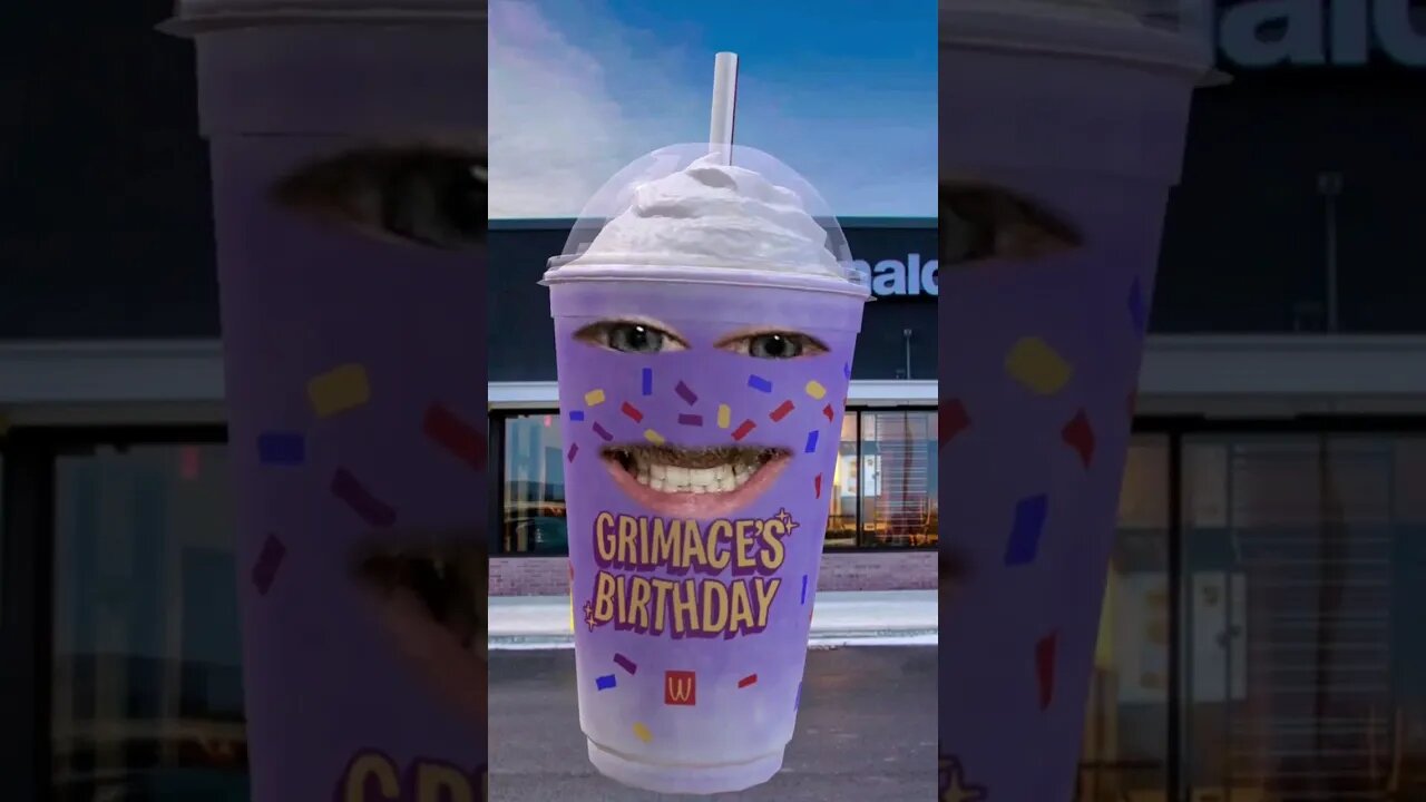 Evil Grimace Shake #shorts