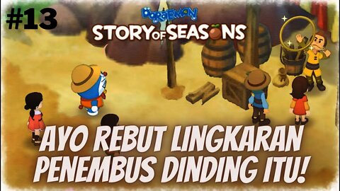 MENGUNGKAP ISI GOA DENGAN LINGKARAN PENEMBUS DINDING | Doraemon Story of Seasons Indonesia #13