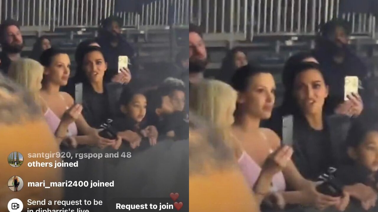 Bianca Censori & Kim Kardashian Together At Kanye West's 'Vultures 2' Listening Party