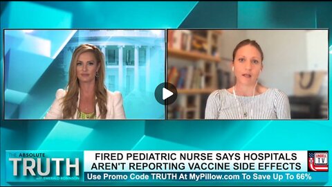 PEDIATRIC NURSE SPEAKS OUT AFTER WITNESSING ADVERSE REACTIONS TO COVID VACCINE