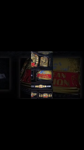 We Almost Got A Modern WWE European Title Belt??? #shorts