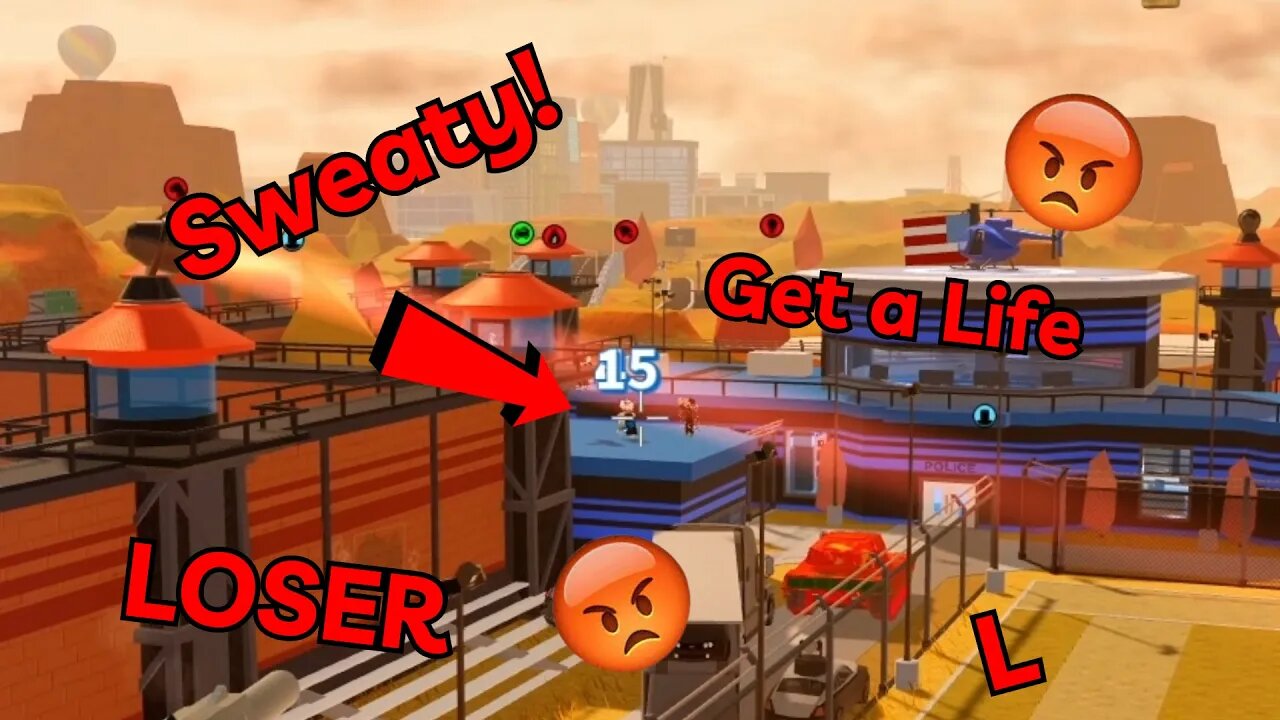 Salty Criminals Rage! Why Playing As Cop Is Better! | Roblox Jailbreak