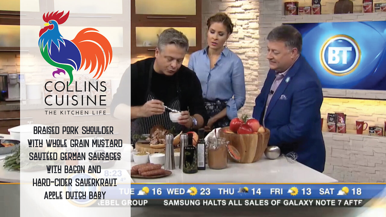 Breakfast Television Toronto 10.11.16 with Chef Jonathan Collins