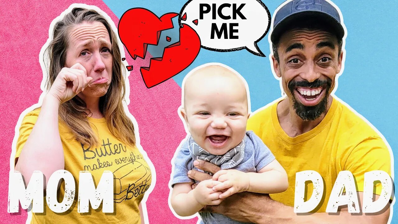 Who does our BABY LOVE MORE? Mom vs Dad