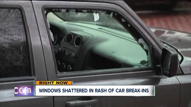 Car windows smashed in Cleveland's Ohio City neighborhood leaves residents fed up