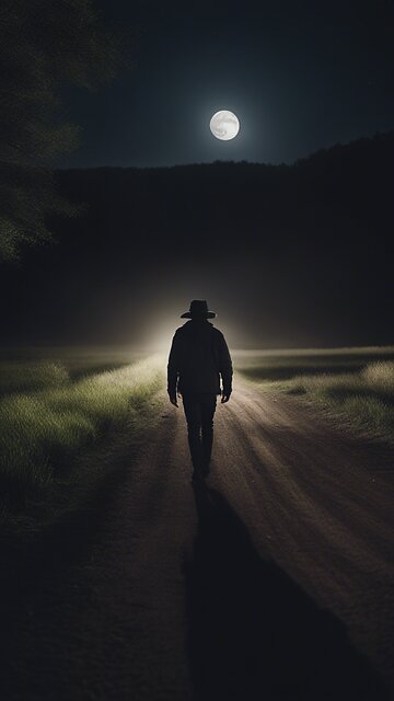 Scary Lone Paranormal Ghostly Intruder Appalls Late Night Government Security Guard