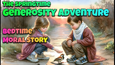 The Springtime Generosity Adventure - Bedtime Story for Kids in English