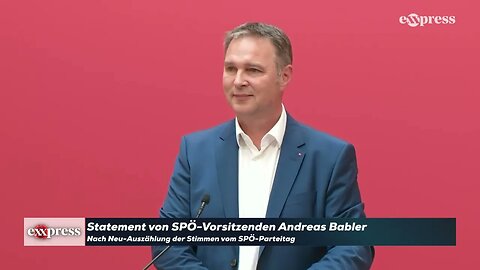 Antrittsrede von Andreas Babler: "Comeback der Sozialdemokratie" (ganze PK)