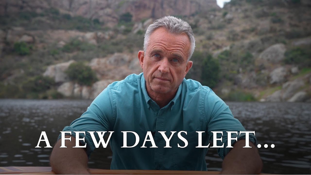 Robert F. Kennedy Jr. - A Few Days Left (Campaign Ad)