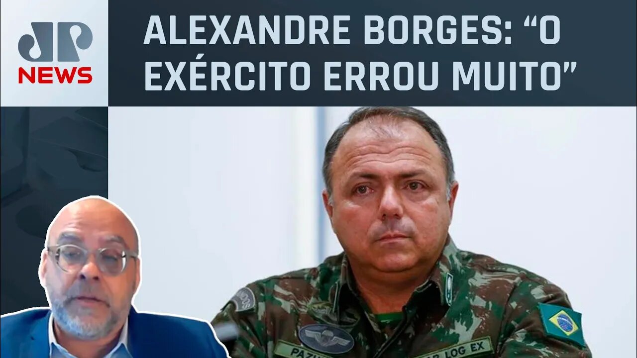 Eduardo Pazuello informou Exército que iria a evento com Bolsonaro