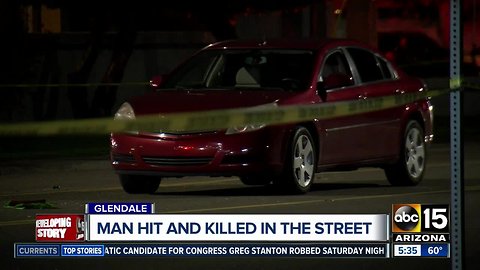 Man hit, killed near 51st and Peoria avenues