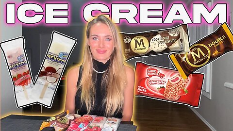 I Try More Ice Cream From 7-Eleven! Russian Girl First Time Trying!!!