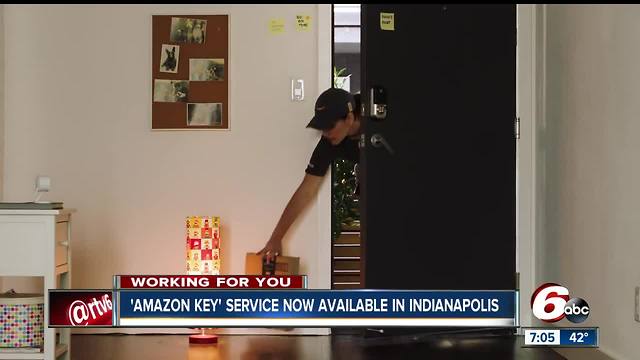 Amazon’s in-home delivery service, ‘Amazon Key,’ now available in Indianapolis