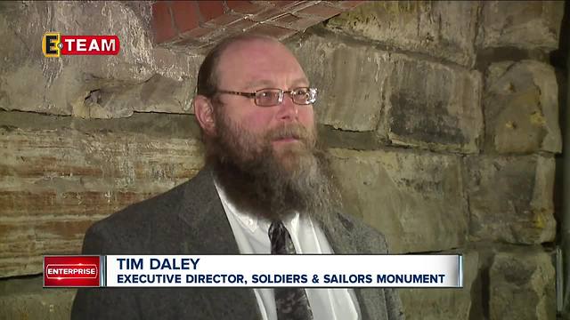 Soliders' and Sailors' Monument opens tunnel tours to the public