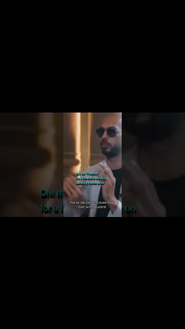 Andrew Tate speaks on what the Matrix took from him #shorts #tate #bigtech #cancelculture