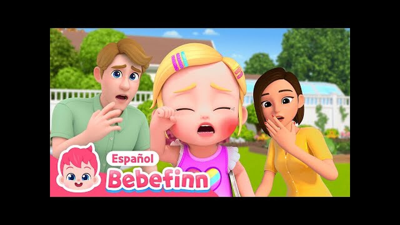 Auchi, Me Lastimé😢 _ La Canción de la Pupa _ Canciones Infantiles _ Bebefinn en español (1)