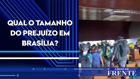 O que levou manifestantes a invadirem STF, Congresso e Palácio do Planalto? | LINHA DE FRENTE