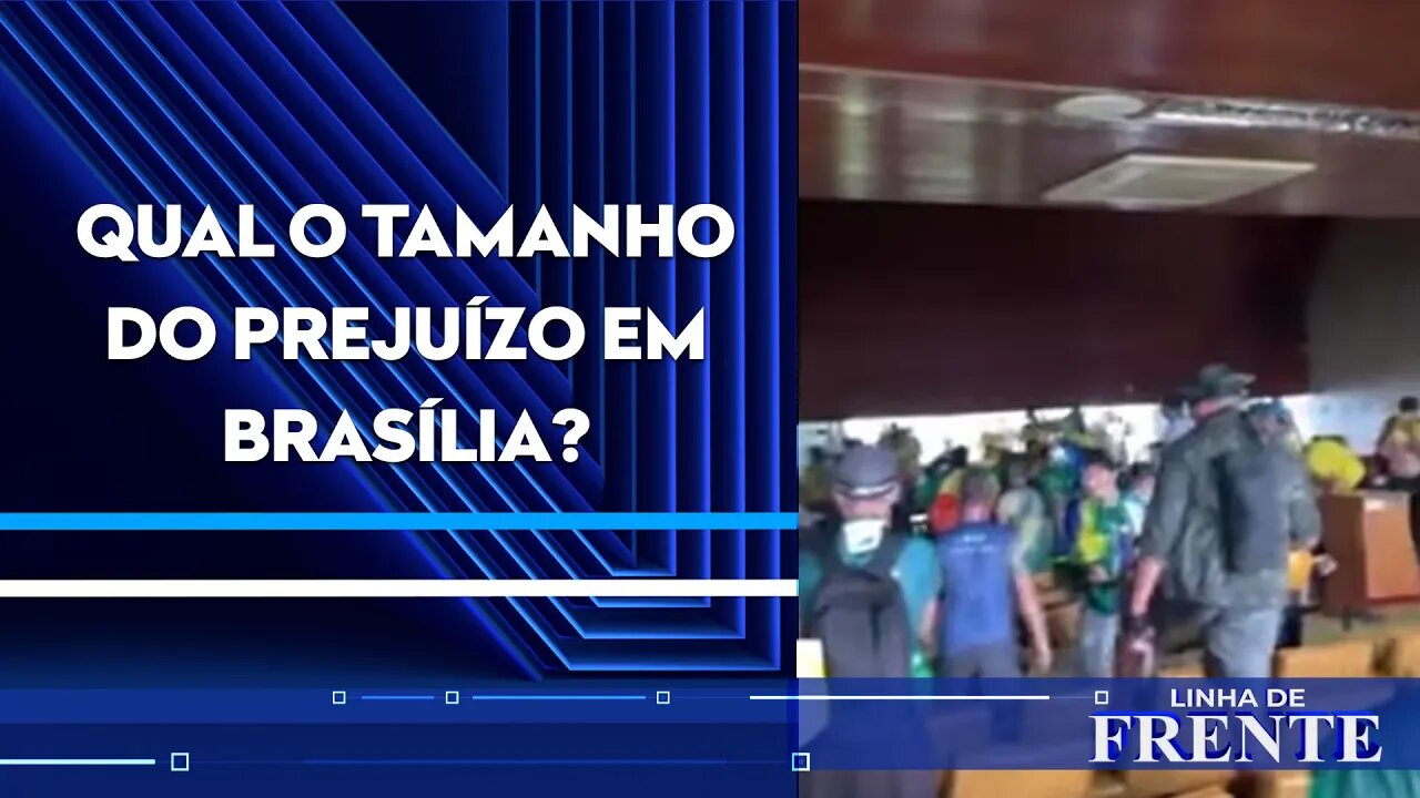 O que levou manifestantes a invadirem STF, Congresso e Palácio do Planalto? | LINHA DE FRENTE