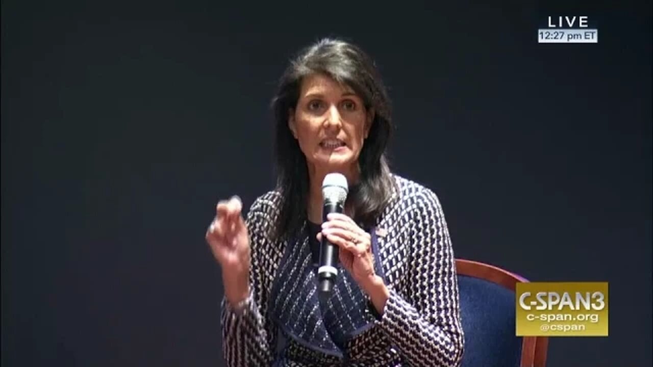 Rubio, Ambassador to the United Nations Nikki Haley discuss U.N. reform, human rights