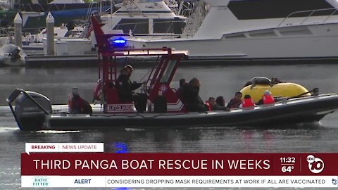 Questions raised as panga boat rescues increase