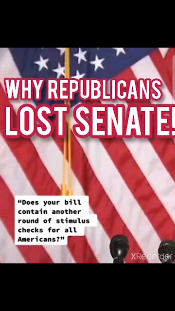 Why Republicans lost the SENATE!