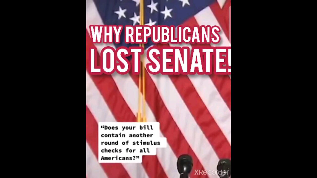Why Republicans lost the SENATE!