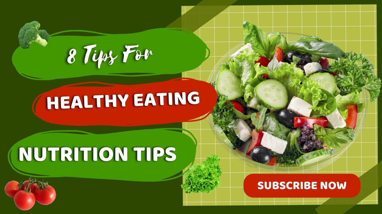 Best Nutrition Tips | 8 Tips For Healthy Eating | FitnessProTips