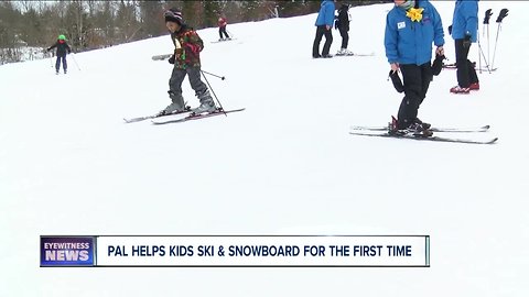 Police Atheltic League of Buffalo helps kids experience skiing and snowboarding