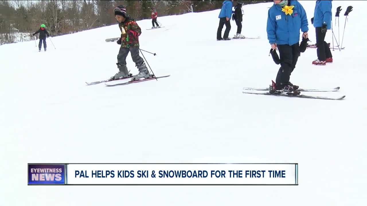 Police Atheltic League of Buffalo helps kids experience skiing and snowboarding