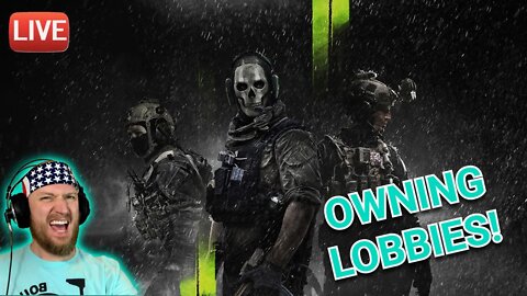 🔴LIVE - MWII - THESE LOBBIES ARE SWEATY!