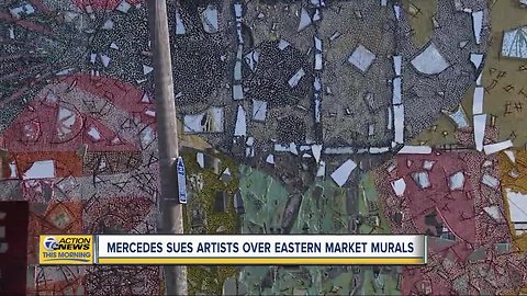 Mercedes-Benz suing artists for Eastern Market murals