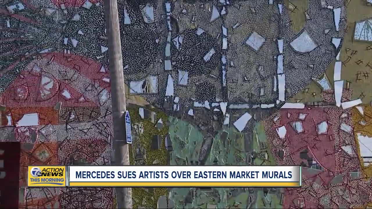 Mercedes-Benz suing artists for Eastern Market murals