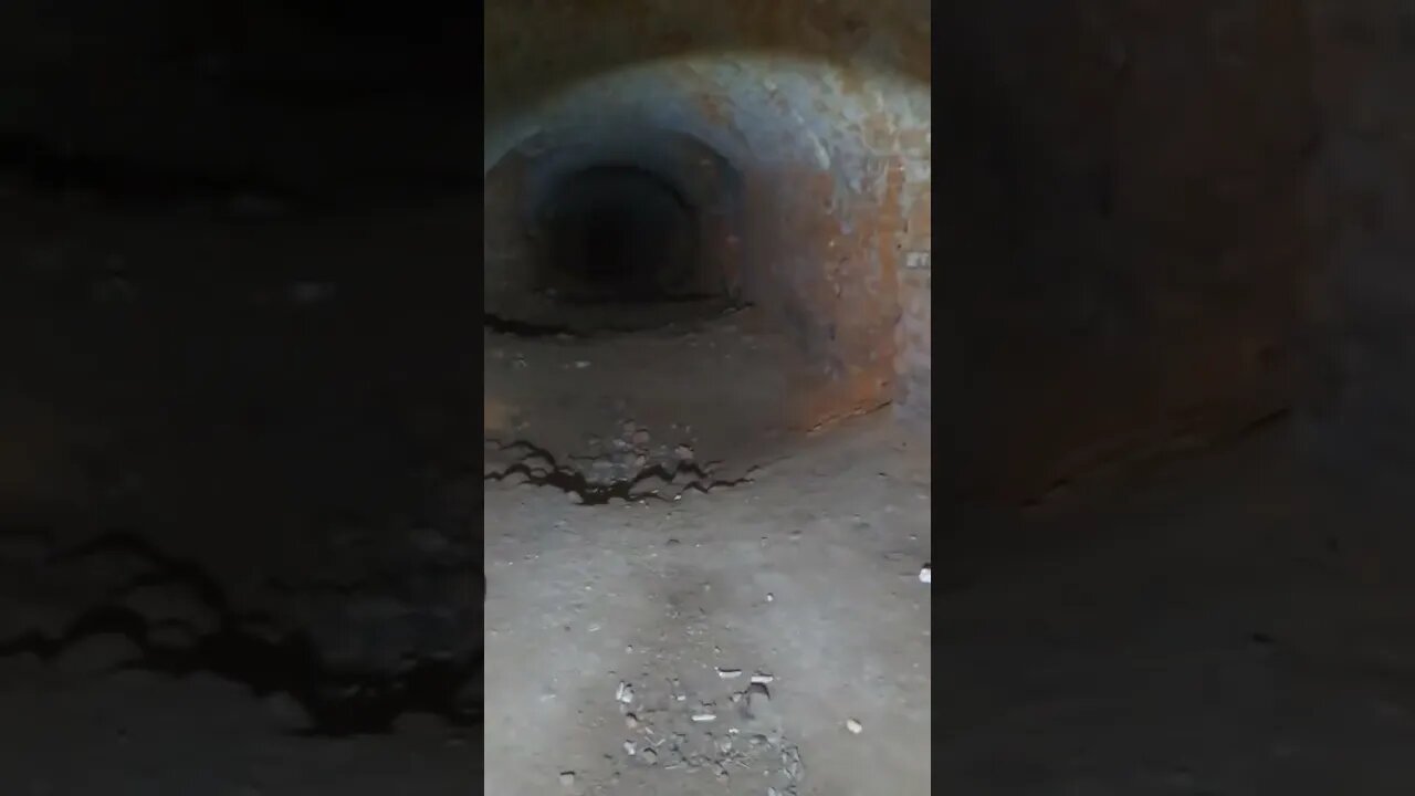 Scary abandoned underground tunnel exploration
