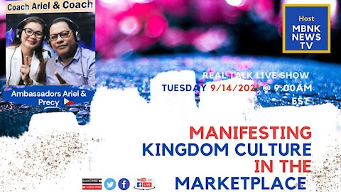 Manifesting Kingdom Culture in the marketplace