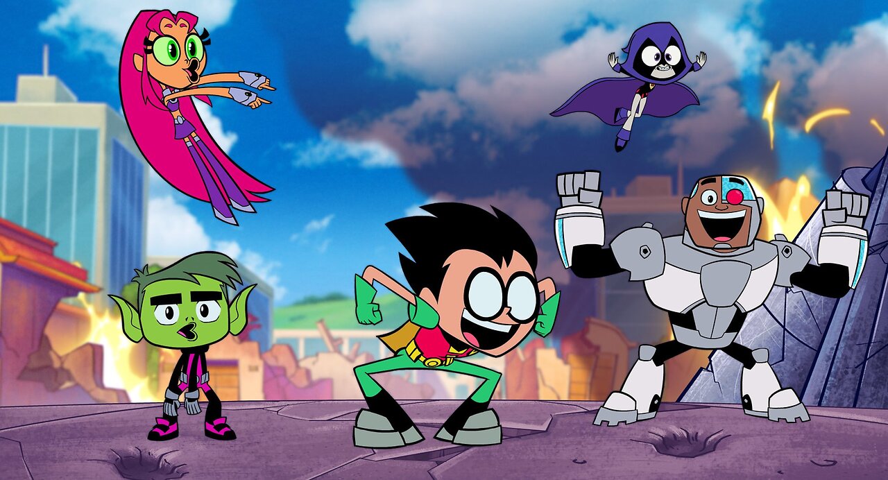 Teen Titans Go- Living with the superpower💪