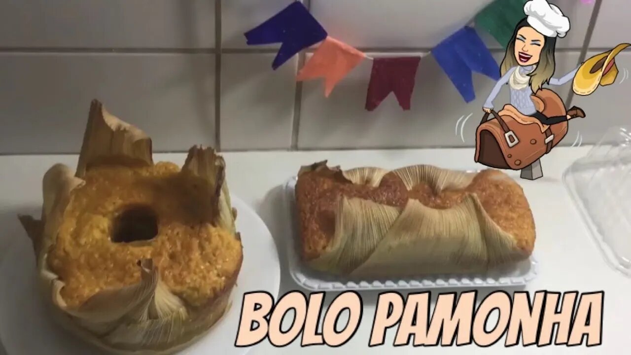 Bolo Pamonha na Palha do Milho Cremoso, Diferente e Delicioso- Sem Glutem | Festa Junina 2023