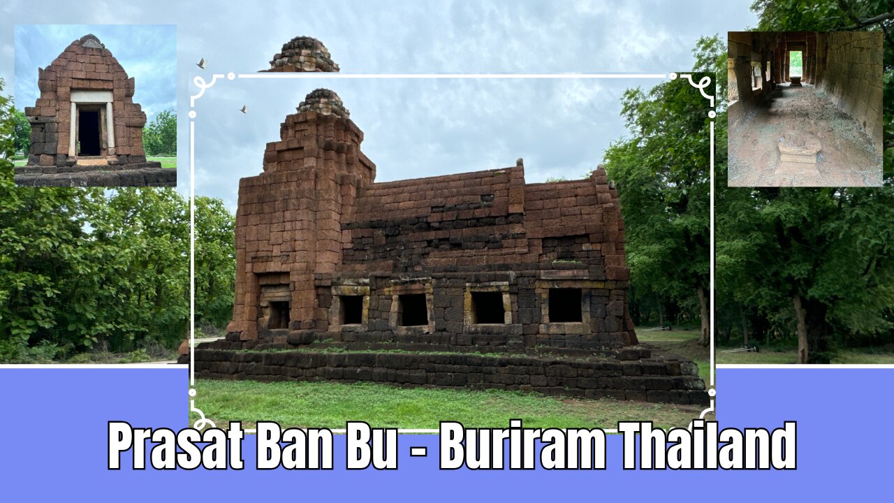 Prasat Ban Bu ปราสาทบ้านบุ - House of Fire (Dharmasala) - Buriram Thailand 2024