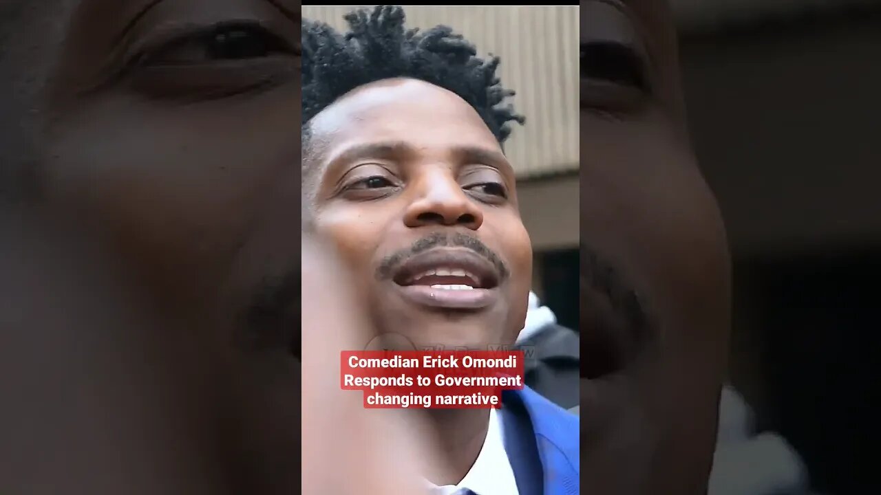 Erick Omondi Responds to Government Changing Narratives On Tax