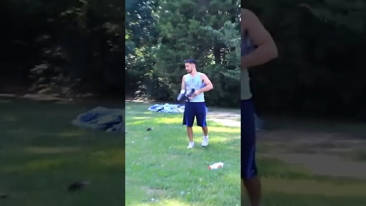 I Lit My Dad UP With Frozen Paintballs 🤣🤣
