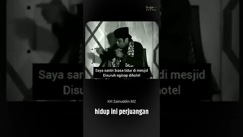 hidup ini perjuangan | KH Zainuddin MZ #Shorts