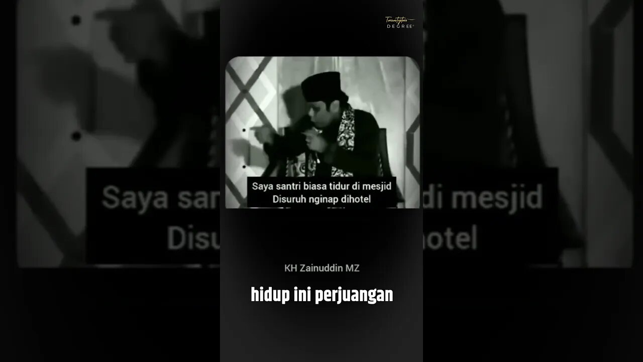 hidup ini perjuangan | KH Zainuddin MZ #Shorts