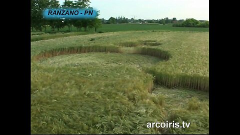 SPAZIO APERTO, Speciale TG - 'Crop Circle a Ranzano (PN)'